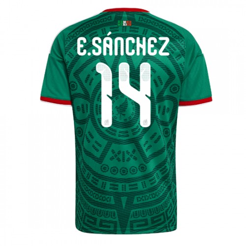 Muški Nogometni Dres Meksiko Erick Sanchez #14 Domaci SP 2026 Kratak Rukav